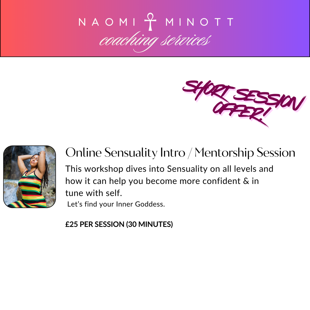 Thirty Minutes 1:1  Online Coaching
